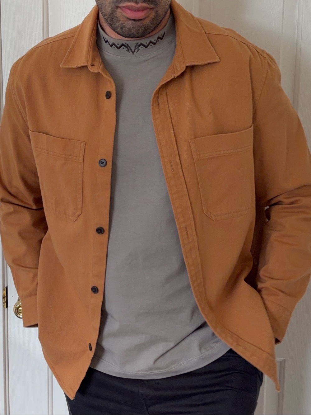 H&M Overshirt/Shirt Jacket - Picture 4 of 5